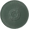 Ekena Millwork Nexus Ceiling Medallion (Fits Canopies up to 2 3/4"), Hand-Painted Cloud Burst, 30"OD x 1 1/4"P CM30NECBF - alternate 1